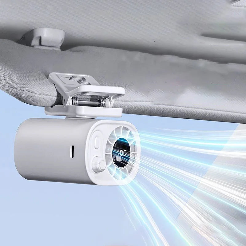 BreezeClip™ 360° Car Clip-On Fan