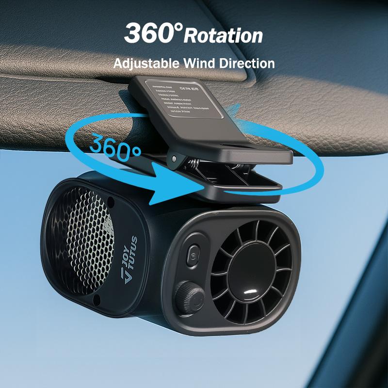 BreezeClip™ 360° Car Clip-On Fan