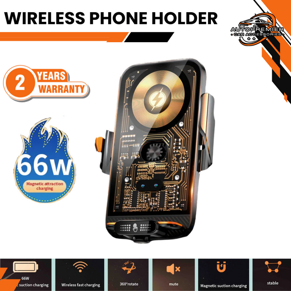 ATP® 66W Wireless Car Phone Holder