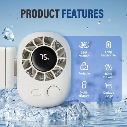 BreezeClip™ 360° Car Clip-On Fan