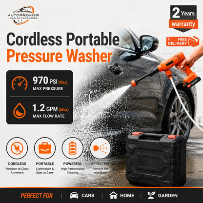 AquaBlast PRO™ Cordless Pressure Washer