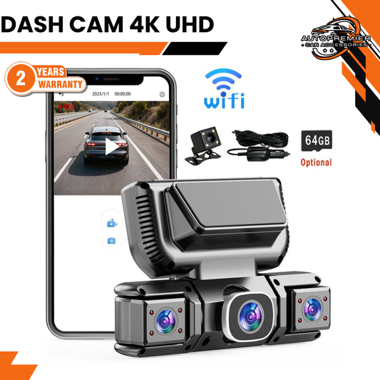 360 Degree View 4 Channel Dash Cam