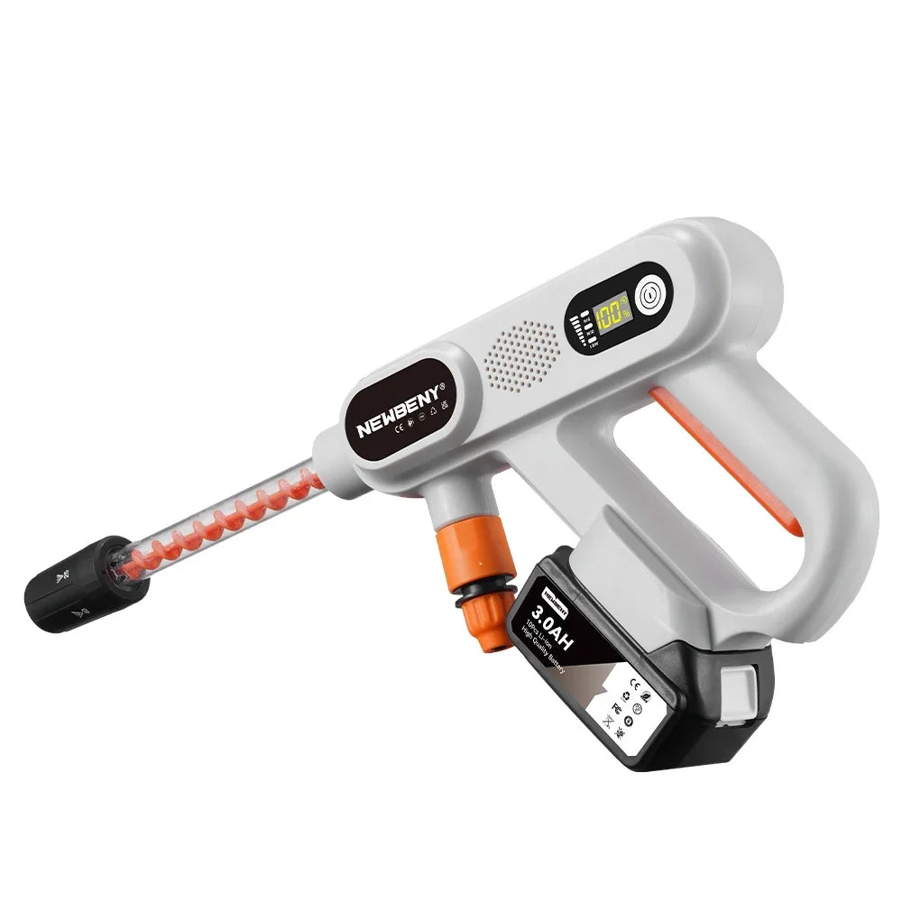NEWBENY 220Bar Brushless High Pressure Power Car Washer Gun 3 Gears