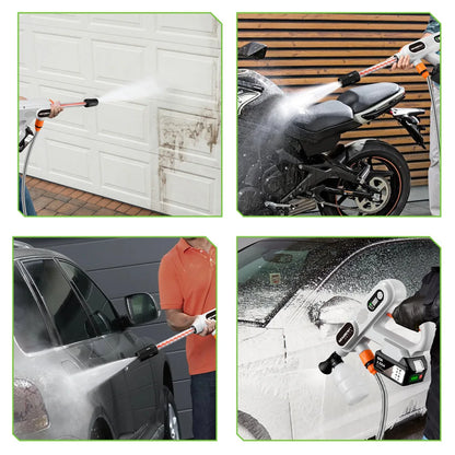 NEWBENY 220Bar Brushless High Pressure Power Car Washer Gun 3 Gears
