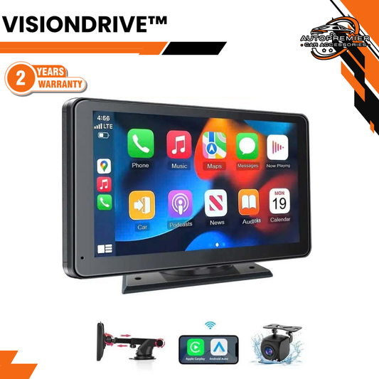 2025 VisionDrive™ Portable CarPlay & Android Auto Screen